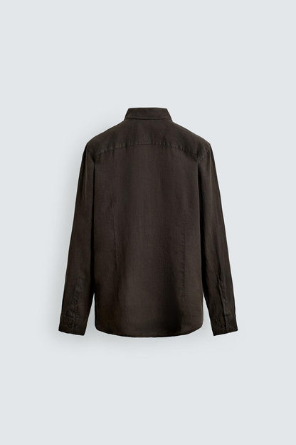LINEN REGULAR FIT SHIRT