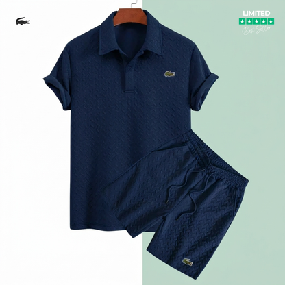 Riviera LC – Textured Polo Set