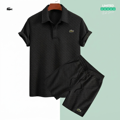 Riviera LC – Textured Polo Set