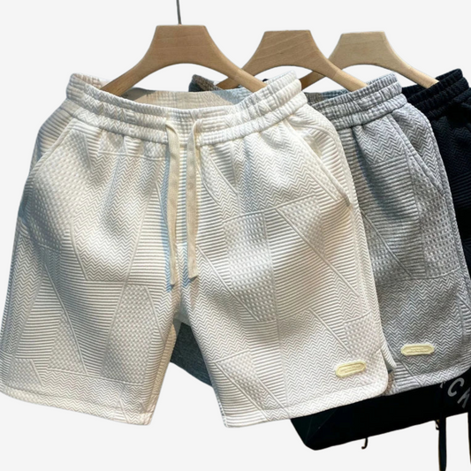 Arden™ | Textured Casual Knit Shorts