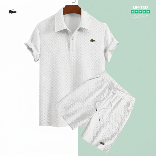 Riviera LC – Textured Polo Set