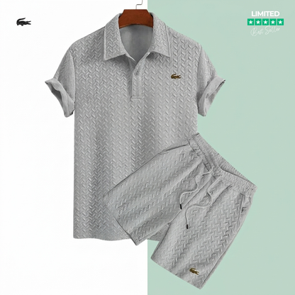 Riviera LC – Textured Polo Set