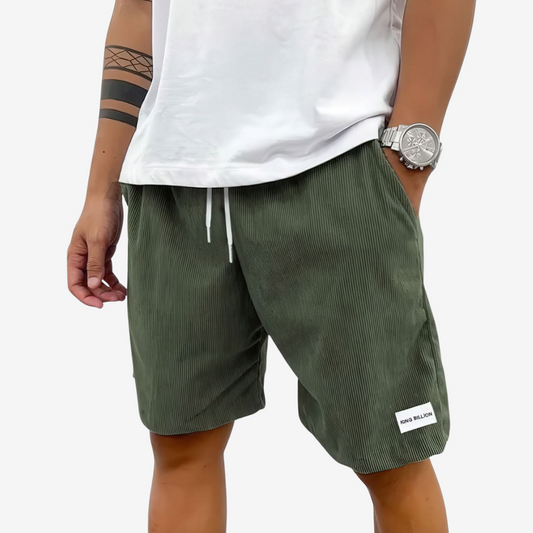 Eldric™ | Cotelé Shorts with Drawstring