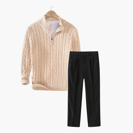 Mayfair™ | Autumn Outfit Set – Sweater & Pants
