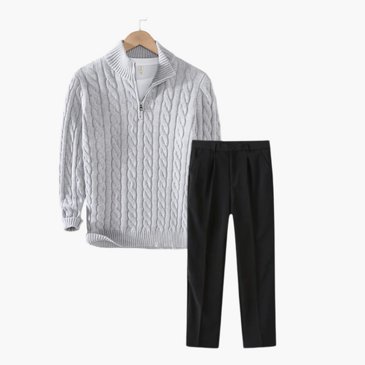 City Walk™ | Autumn Outfit Set – Sweater & Pants