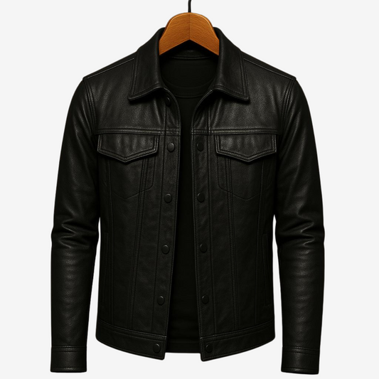 Darsen™ | Elegant Casual Leather Jacket