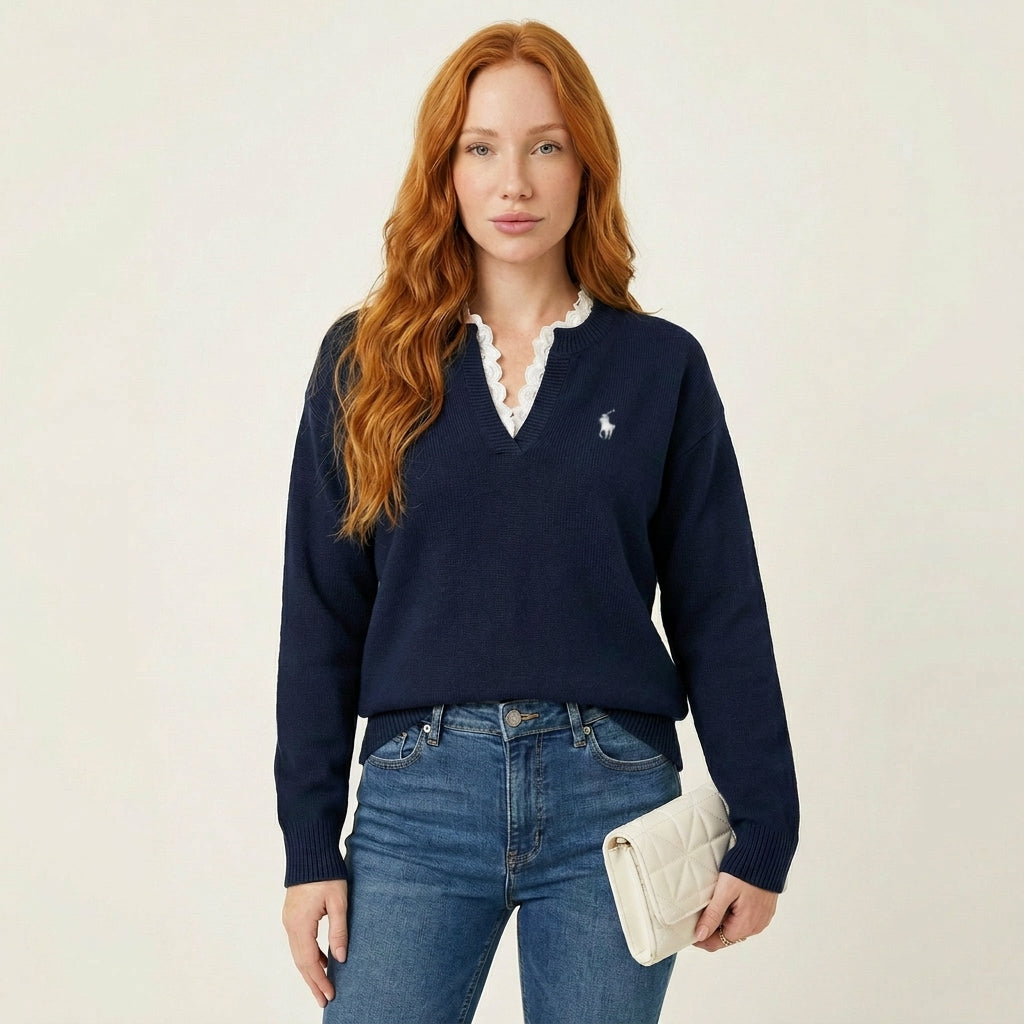 Soline | Pull V-Neck Femme