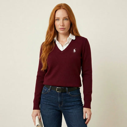 Soline | Pull V-Neck Femme